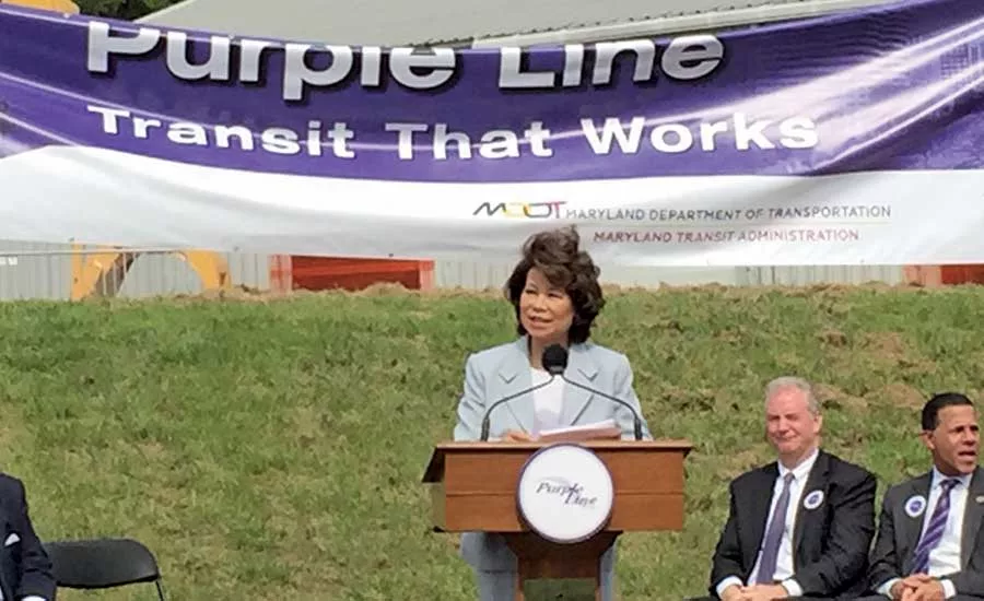 Transportation Secretary Elaine Chao