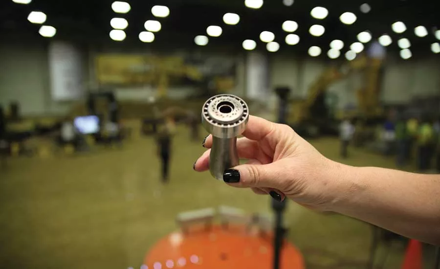 Caterpillar 3D-printing components