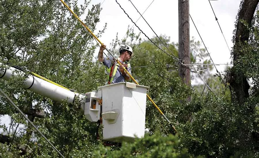 Utility workers