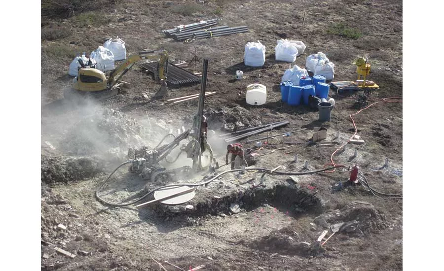 Excavating through permafrost