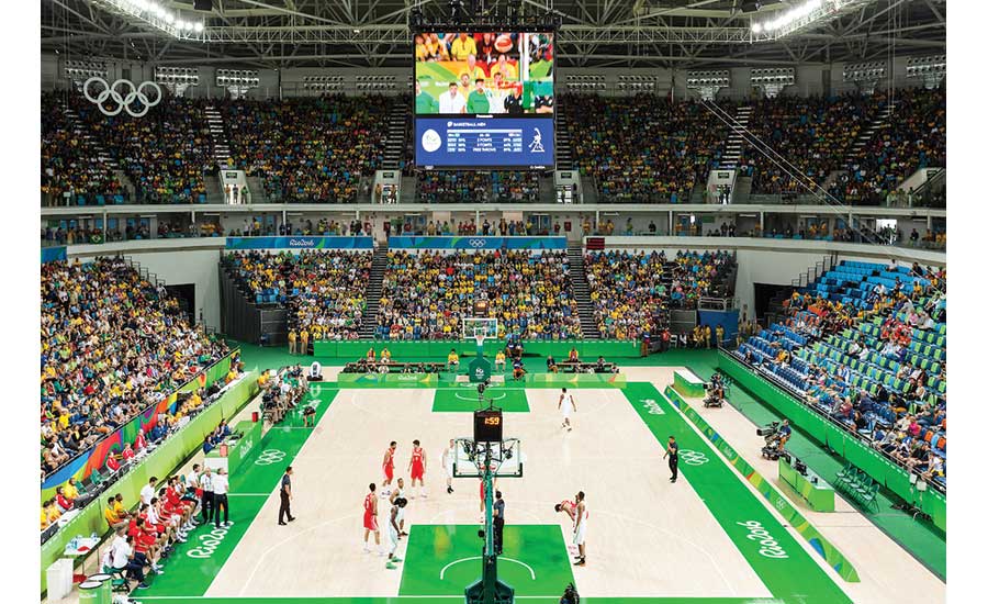 Rio 2016, Arena Carioca 1, Olympic basketball game between …