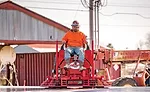 MP245 riding trowel