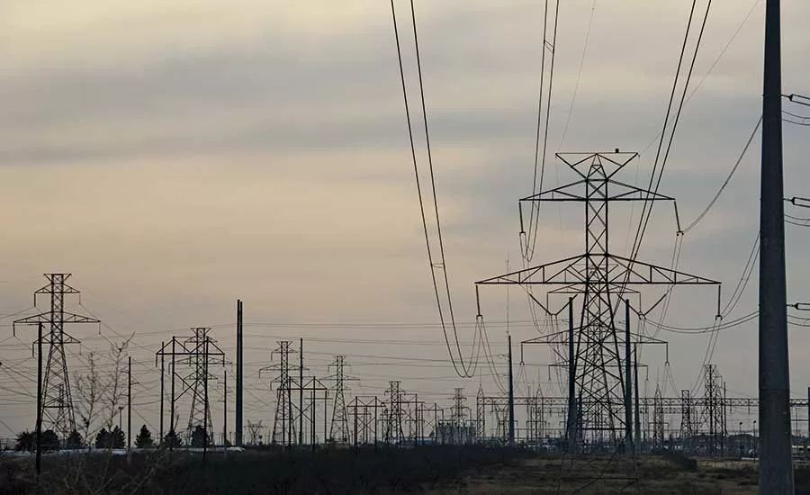 Texas transmission network