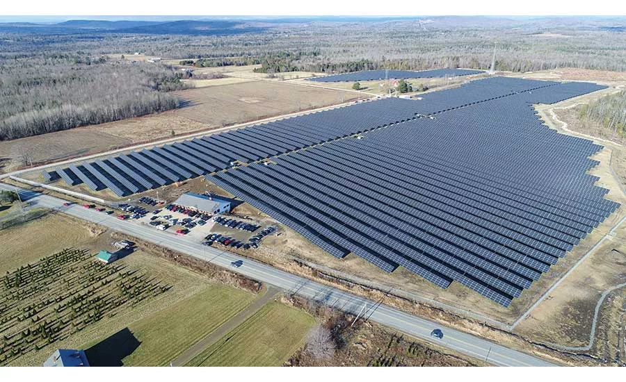 Pittsfield panel array
