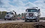 VHD 300 6x4 mixer truck