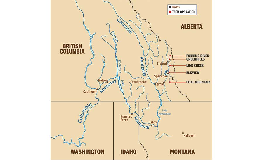 British Columbia coal mines