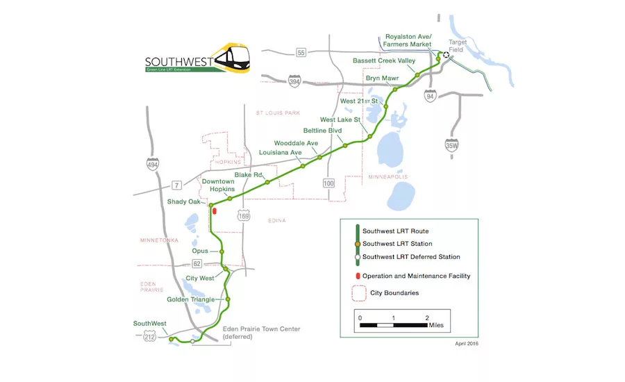 Southwest Green Line LRT Extension