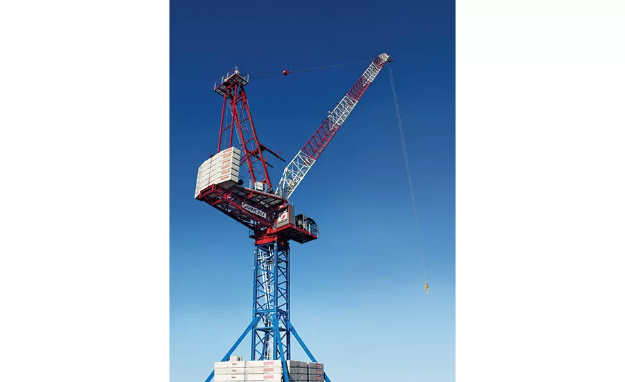 LR330 luffing-jib crane