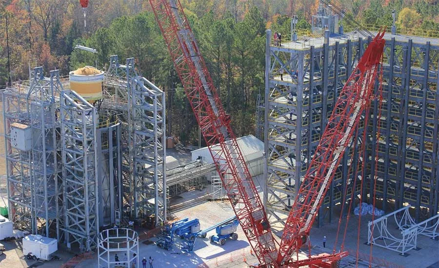 Structural Test Stands at Marshall Space Flight Center