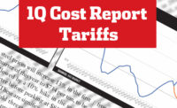 ENR 1Q Cost Report Tariffs