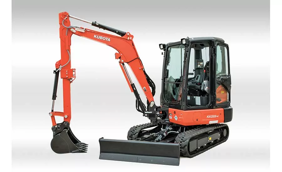 KX003-4 compact excavator