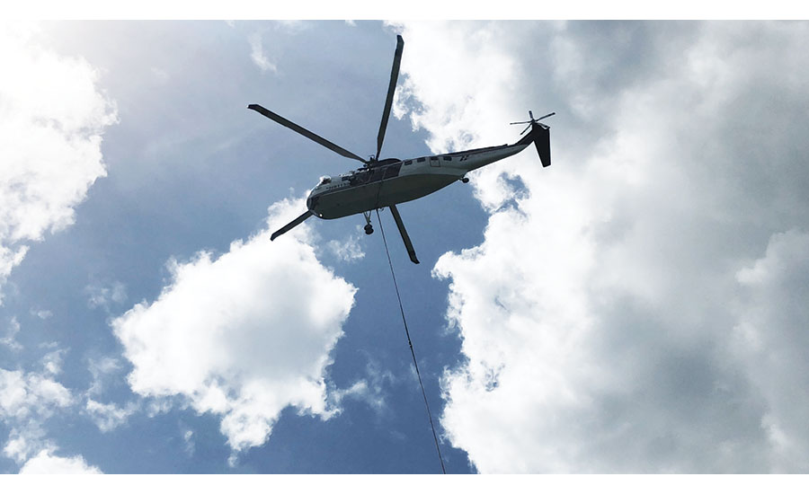 Naranjito helicopter support