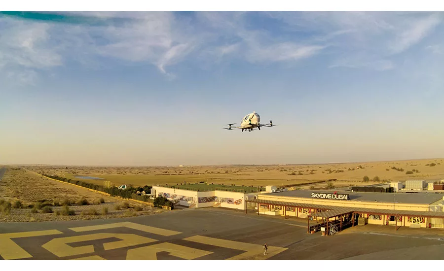 Autonomous flying taxis