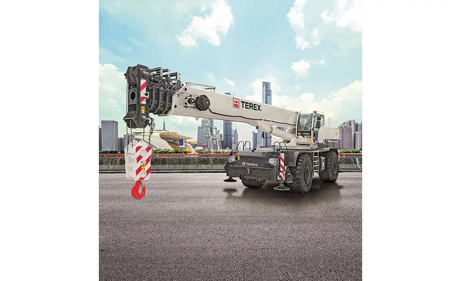 Terex RT 100US rough terrain crane