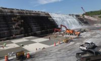 Gilboa Dam’s reconstruction