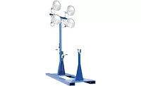 Larson 4000 skid-mounted, fold-over light mast Larson 4000 skid-mounted, fold-over light mast