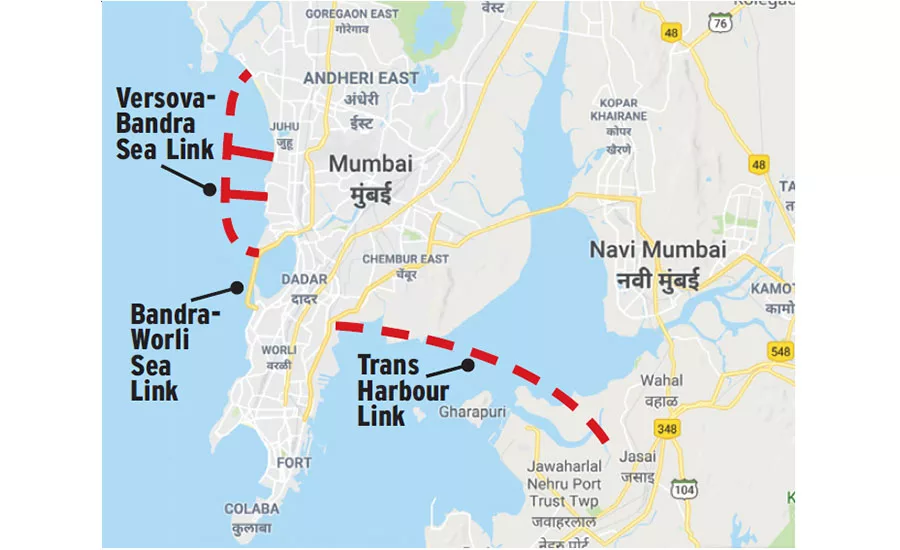 Mumbai map