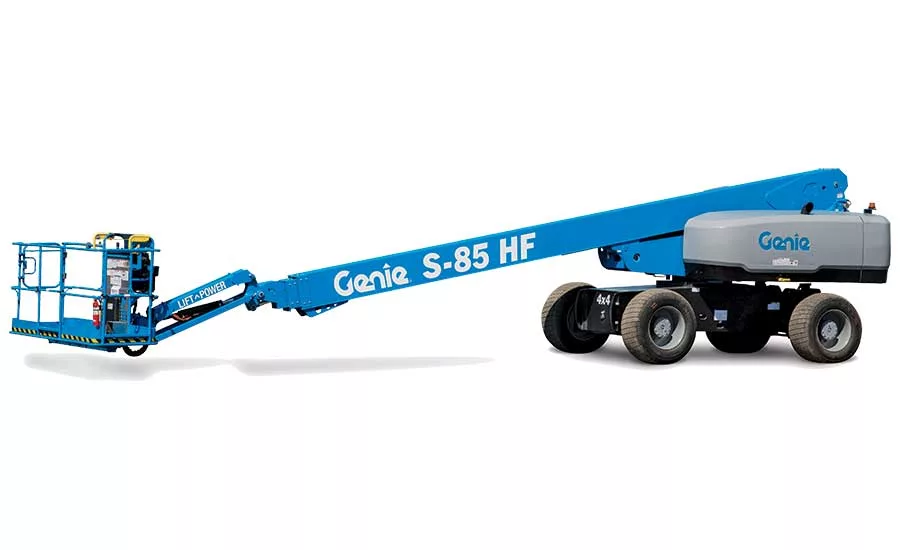 Genie S-80 HF and S-85 HF boom lifts