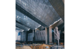 Grand Egyptian Museum in Giza