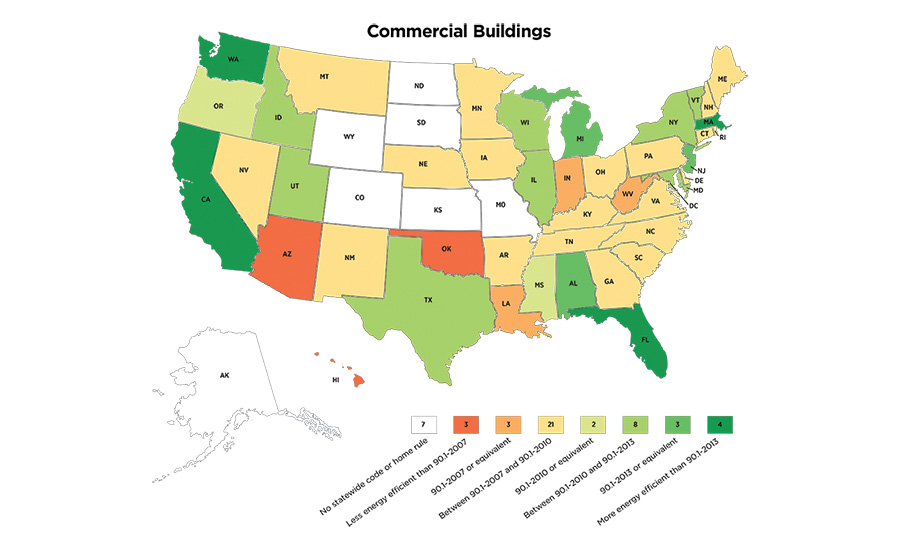 Adoption of energy-efficient building codes