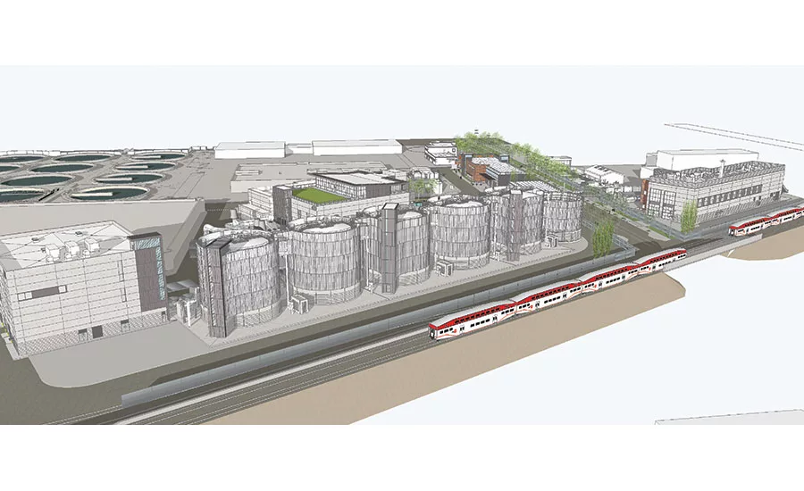 San Francisco’s largest sewage treatment plant