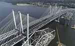 Construction of Mario Cuomo Bridge