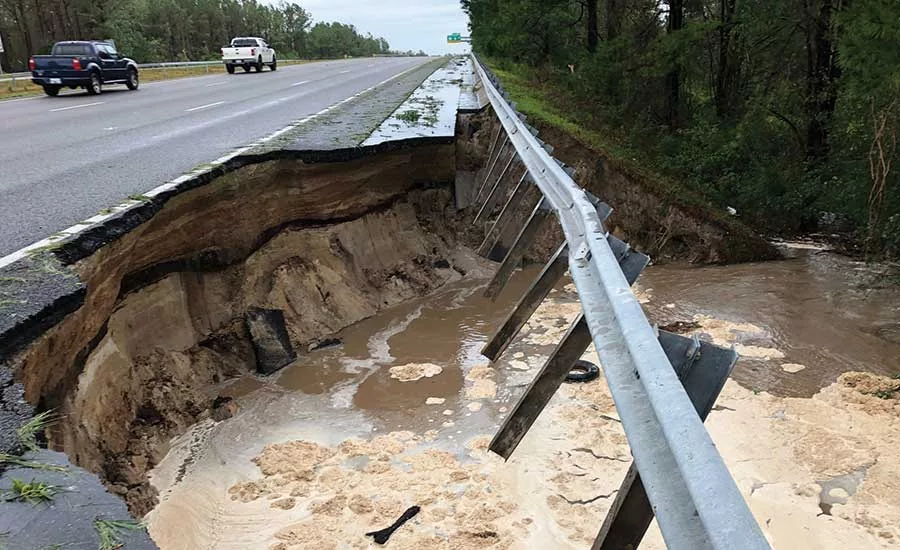 I-40 running through North Carolina