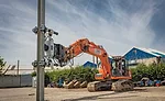 Hydraulic lifting attachment