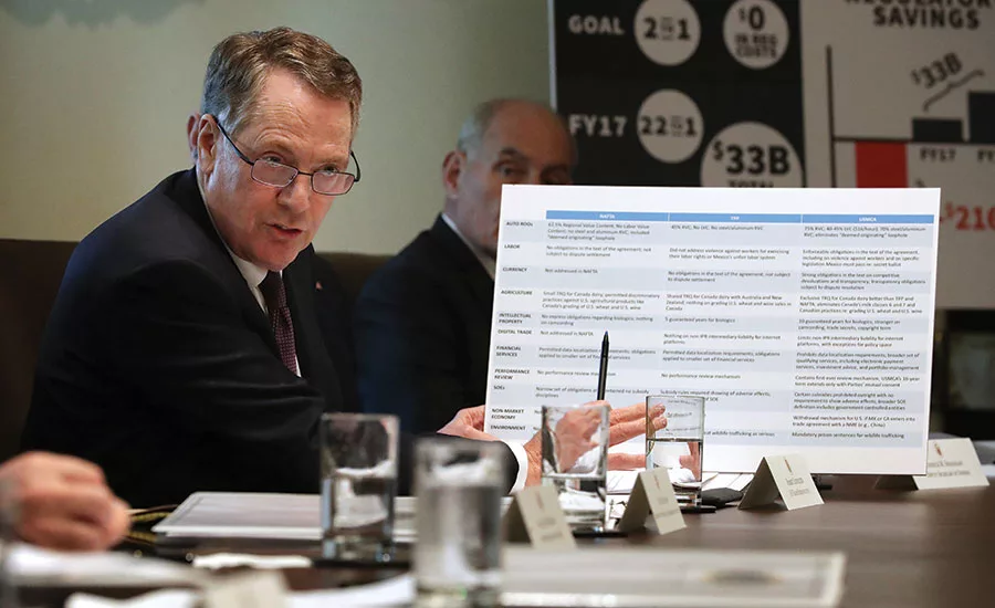 U.S. Trade Representative Robert Lighthizer