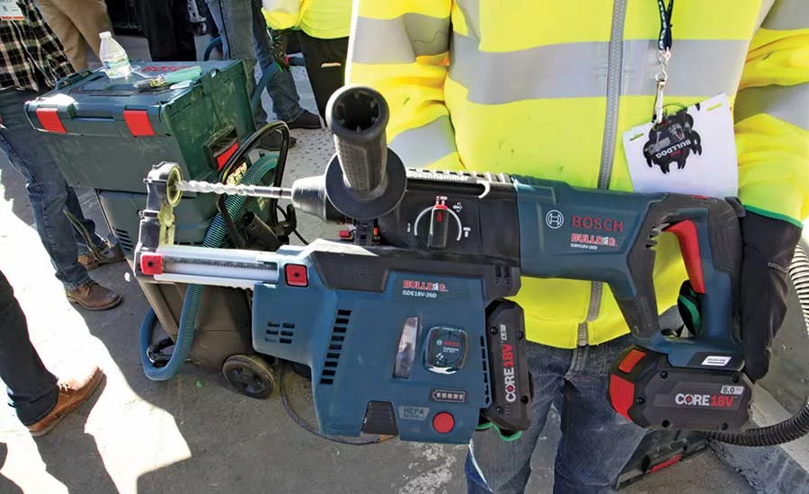 BH18V-26D Bulldog cordless rotary hammer