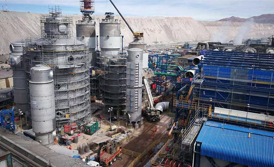 Copper mine in Chile