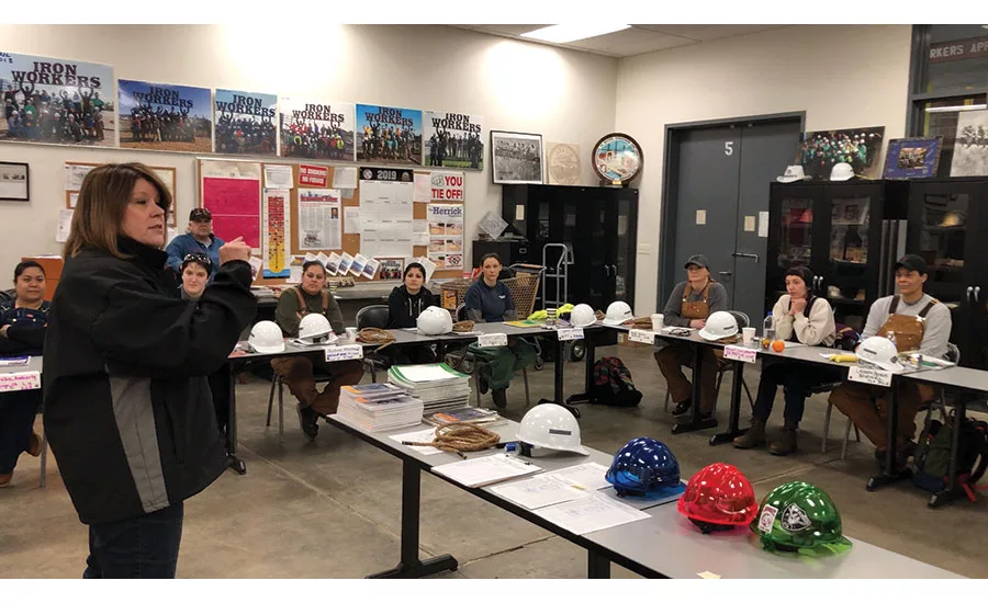 Vicki O’Leary teaching