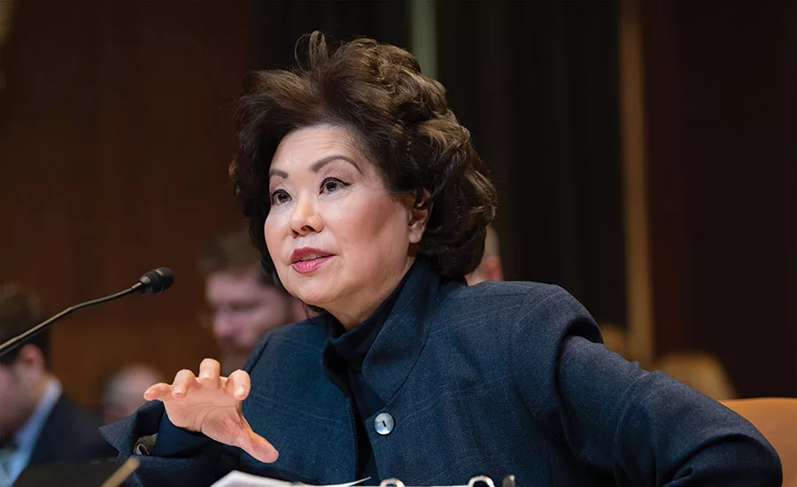 Transportation Secretary Elaine Chao
