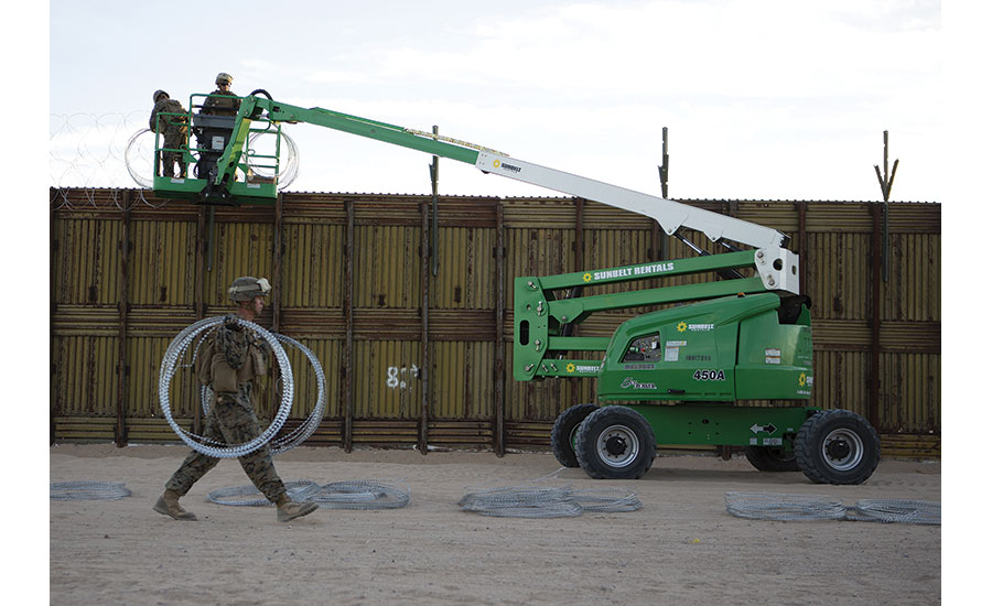 Yuma border wall