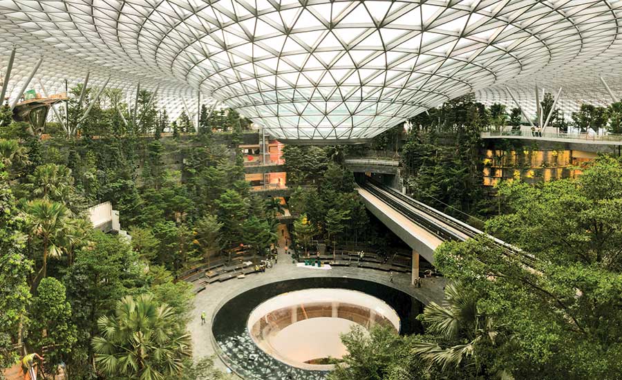 Singapore's new $1.25 billion Jewel Changi Airport opens