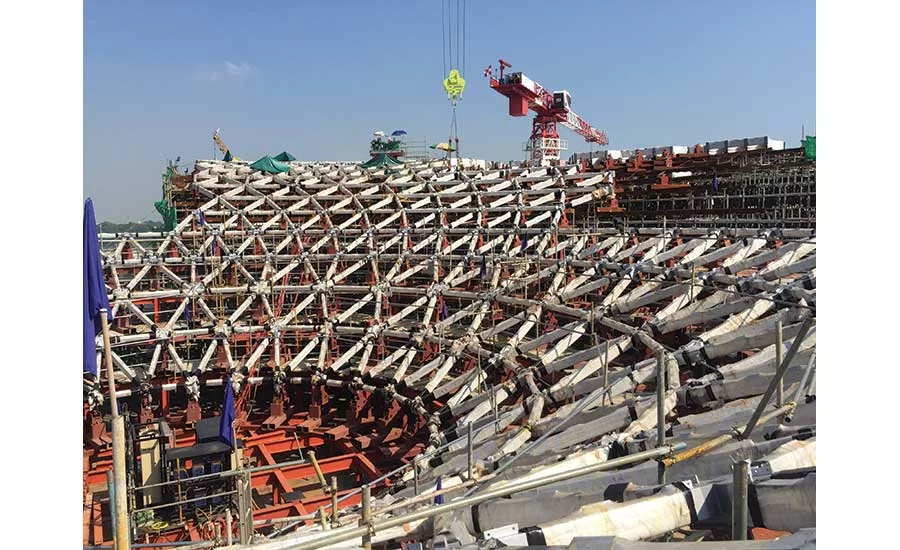 Jewel Changi 6,000 solid nodes