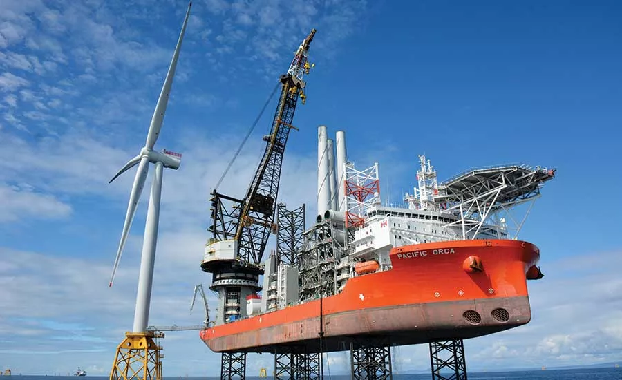 Offshore wind power design and construction