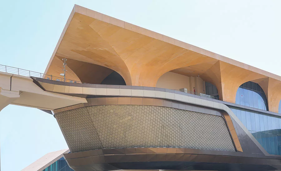 Doha Metro Red Line South Elevated & At Grade
