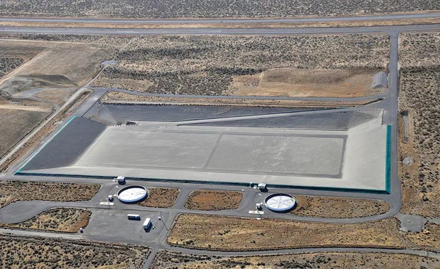 Treated low-level nuclear waste