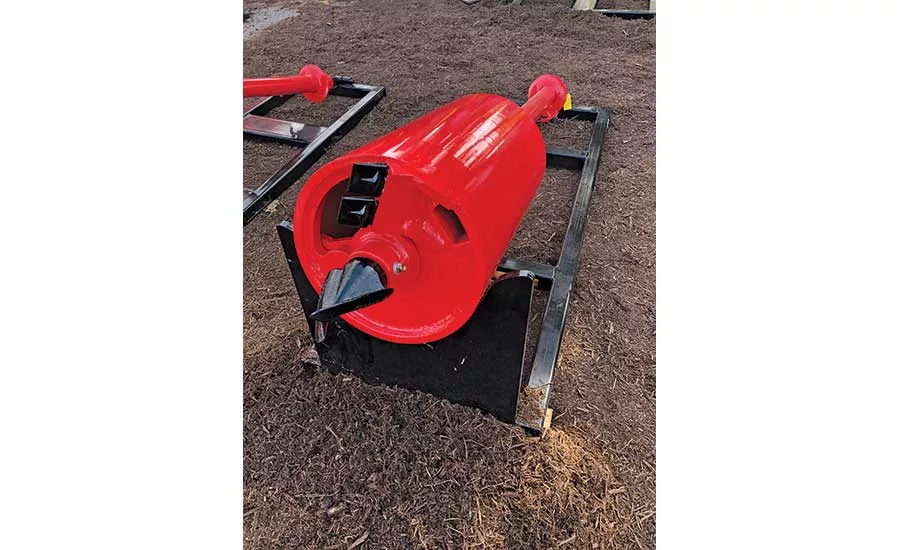 Terex Utilities spin-bottom drill bucket