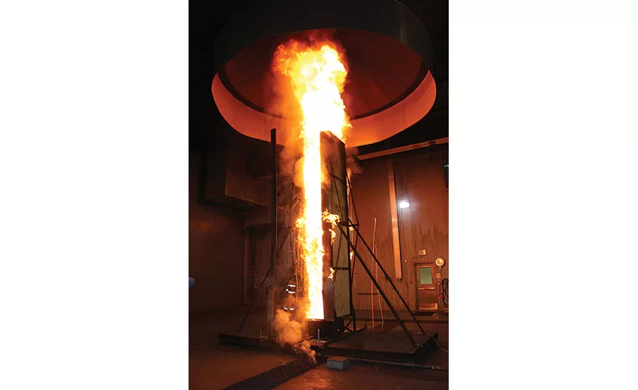 ANSI/FM 4880 fire test approval standard