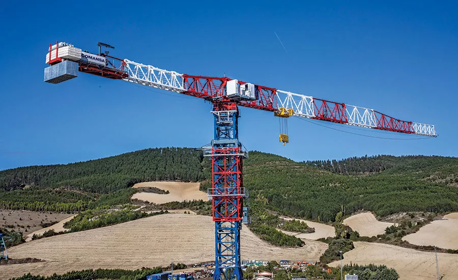 21LC1400 flat-top crane