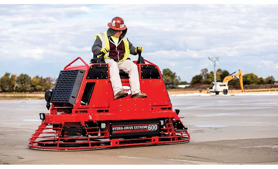 HDX600 riding trowel