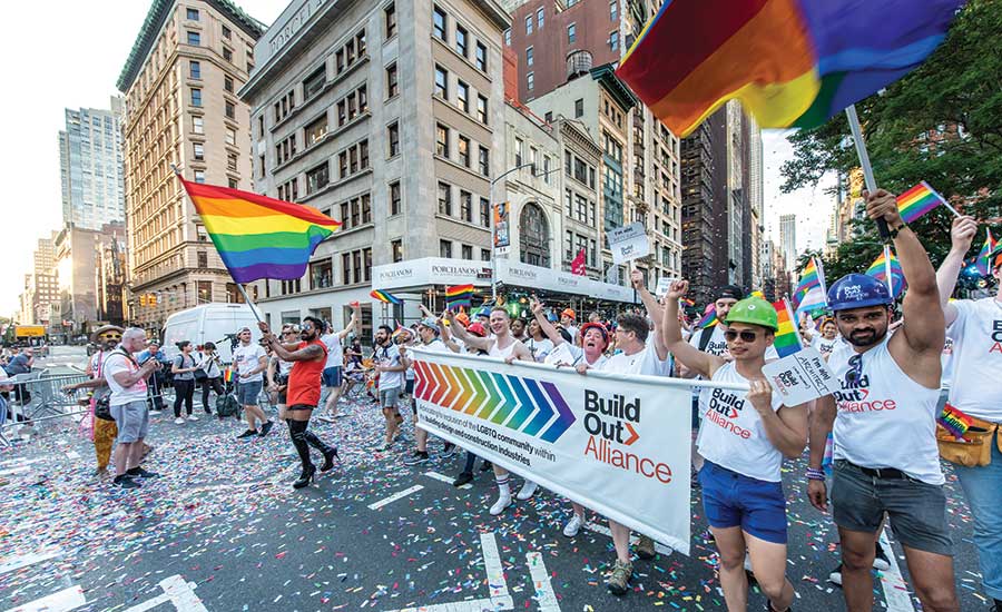 World Pride march in New York City