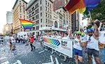 World Pride march in New York City