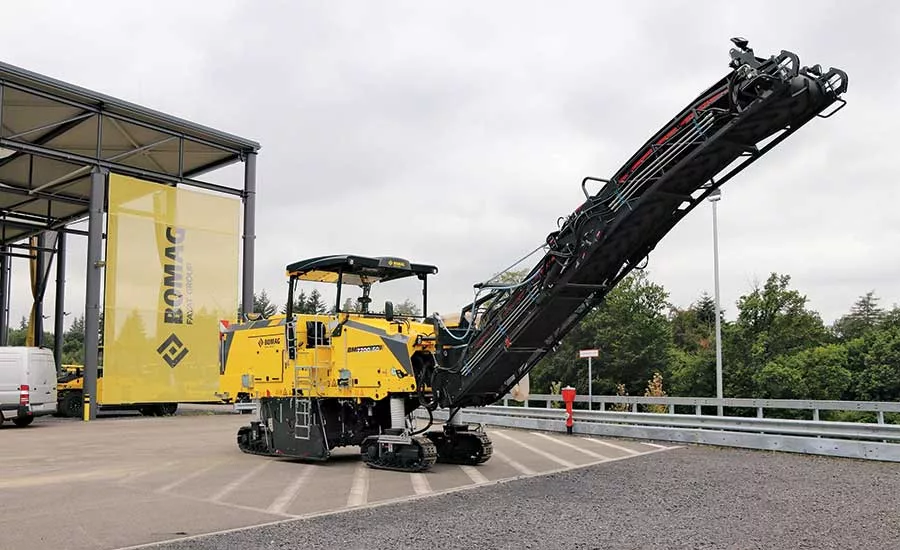 BOMAG’s redesigned 600-hp-class 2200/60 cold planer