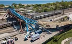 41st Street Pedestrian Arch Bridge Over Lake Shore Drive