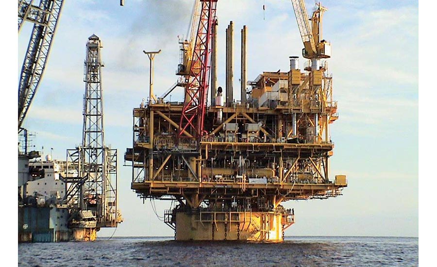 McDermott offshore rig