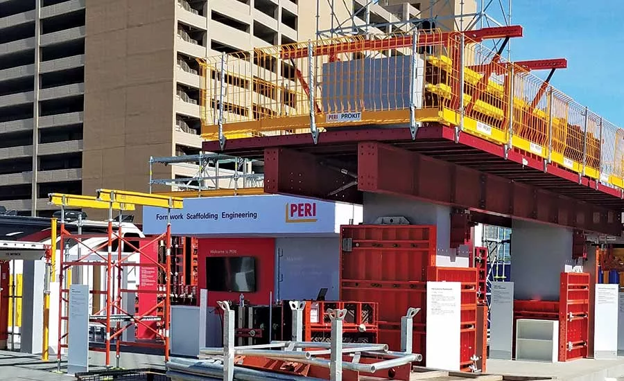 PERI booth at CONEXPO