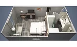 A COVID-19 room